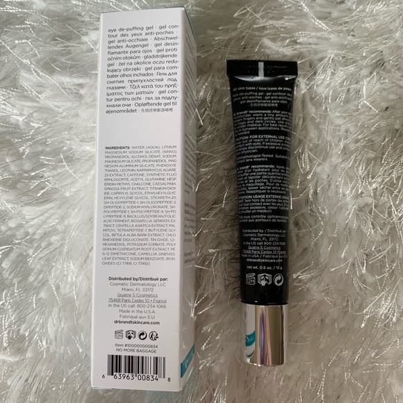 Dr. Brandt Needles No More Eye De-Puffing .5oz - Picture 2 of 5